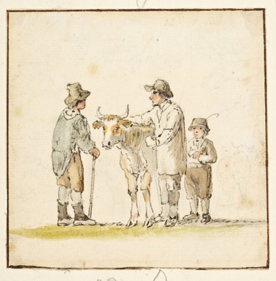 Studio di figure rustiche da Anthony Devis